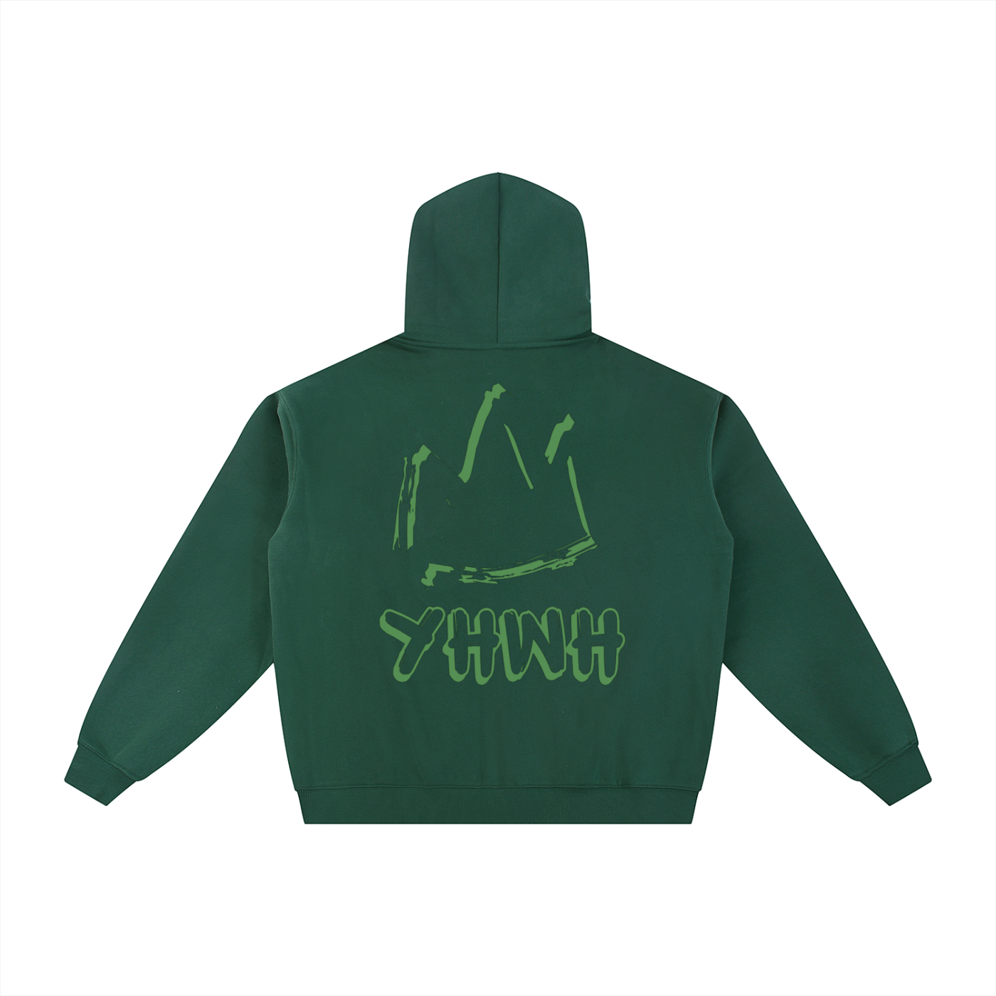 YHWH Fleece Zip-Up Hoodie