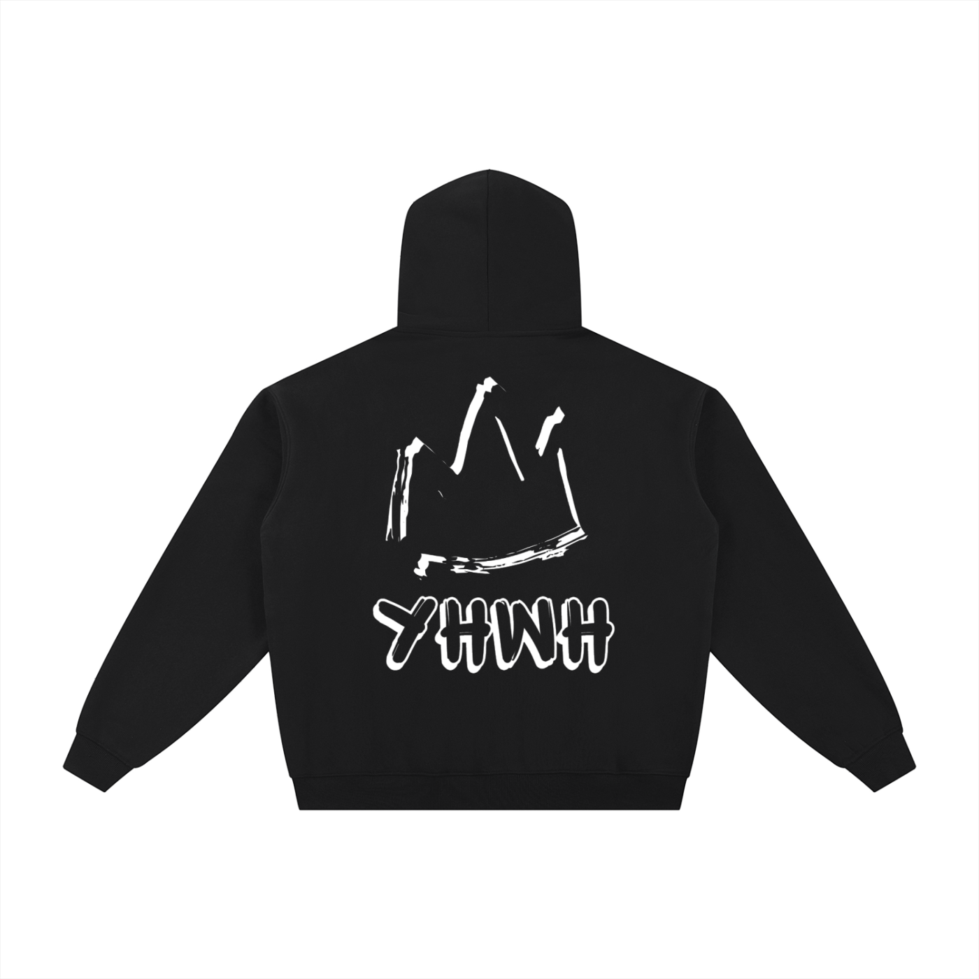 YHWH Fleece Zip-Up Hoodie