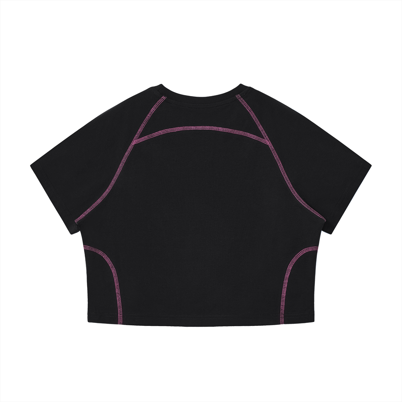 Women's Love Thy Neighbor Cropped Raglan Tee