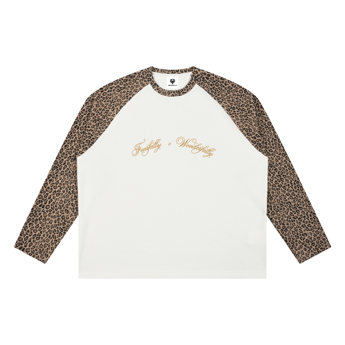 Fearfully + Wonderfully Waffle-Knit Raglan Long Sleeve Tee
