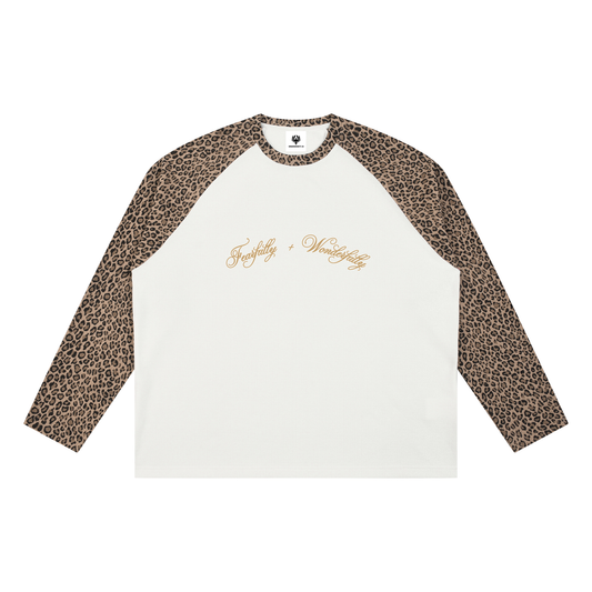 Fearfully + Wonderfully Waffle-Knit Raglan Long Sleeve Tee