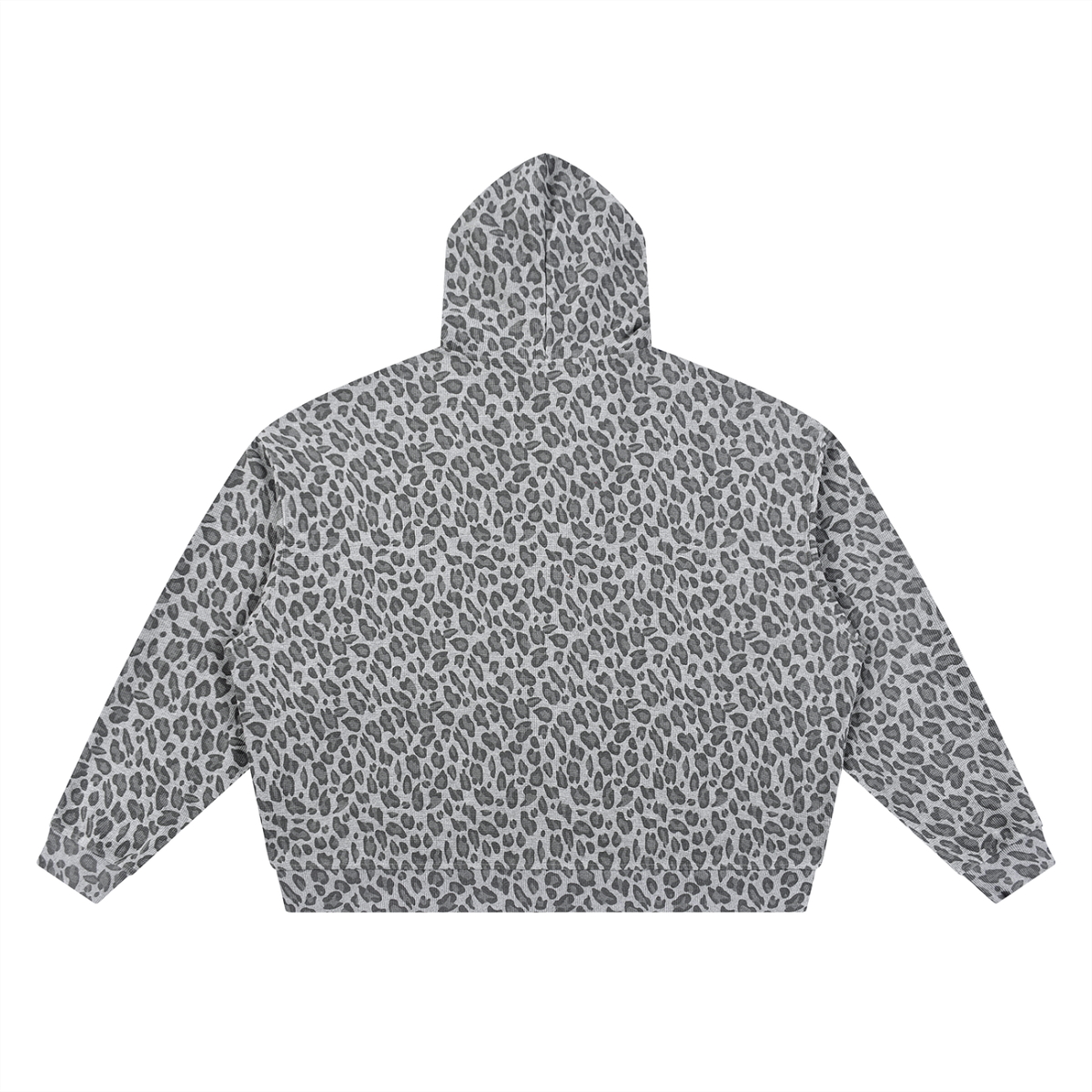 Women’s Fearfully + Wonderfully Waffle-Knit Oversized Zip Up Hoodie