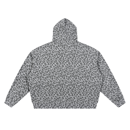 Women’s Fearfully + Wonderfully Waffle-Knit Oversized Zip Up Hoodie