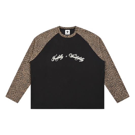 Fearfully + Wonderfully Waffle-Knit Raglan Long Sleeve Tee