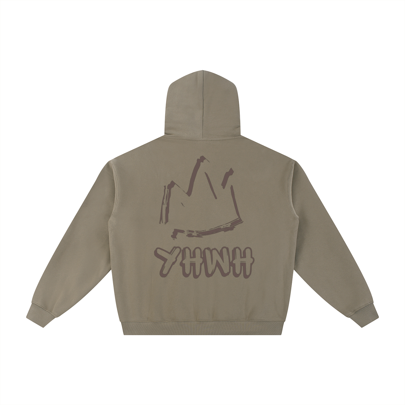 YHWH Fleece Zip-Up Hoodie