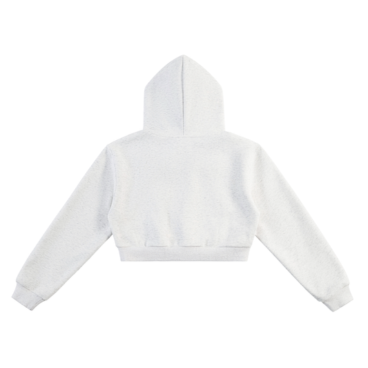 Women’s Love Thy Neighbor Fleece Cropped Hoodie