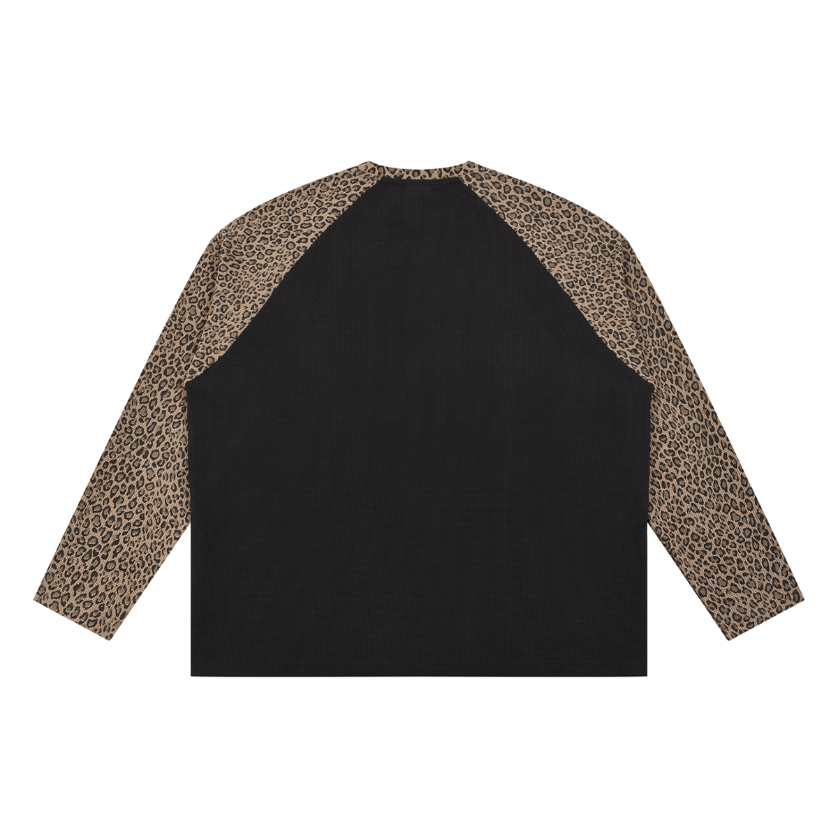 Fearfully + Wonderfully Waffle-Knit Raglan Long Sleeve Tee