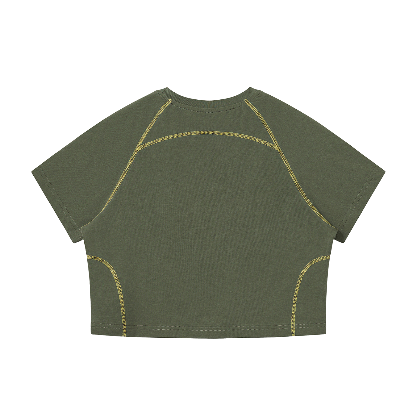 Women's Love Thy Neighbor Cropped Raglan Tee