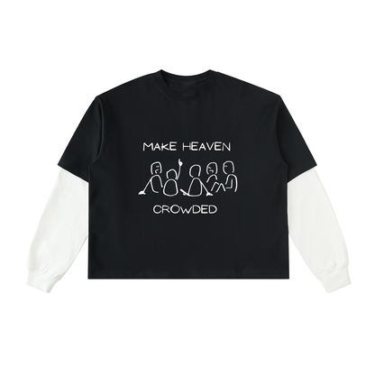 Make Heaven Crowded Layered Tee