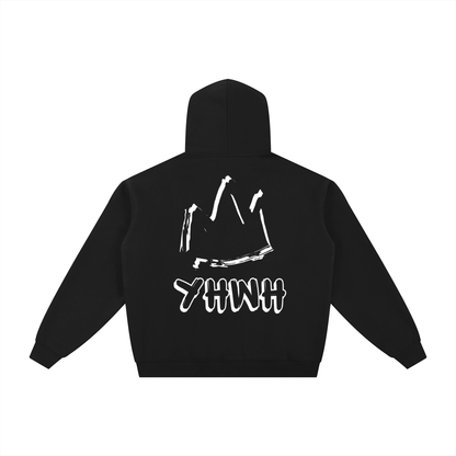 YHWH Fleece Zip-Up Hoodie