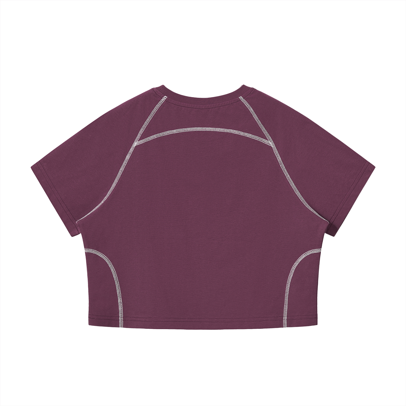 Women's Love Thy Neighbor Cropped Raglan Tee