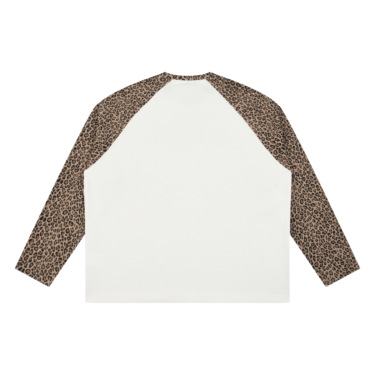 Fearfully + Wonderfully Waffle-Knit Raglan Long Sleeve Tee
