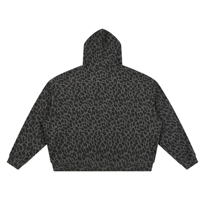 Women’s Fearfully + Wonderfully Waffle-Knit Oversized Zip Up Hoodie